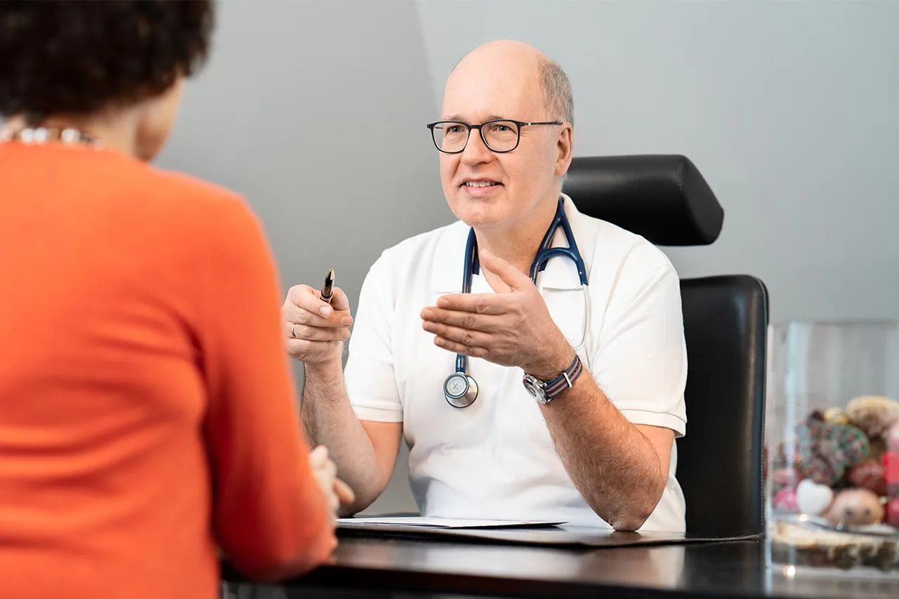 Office in the medical practice